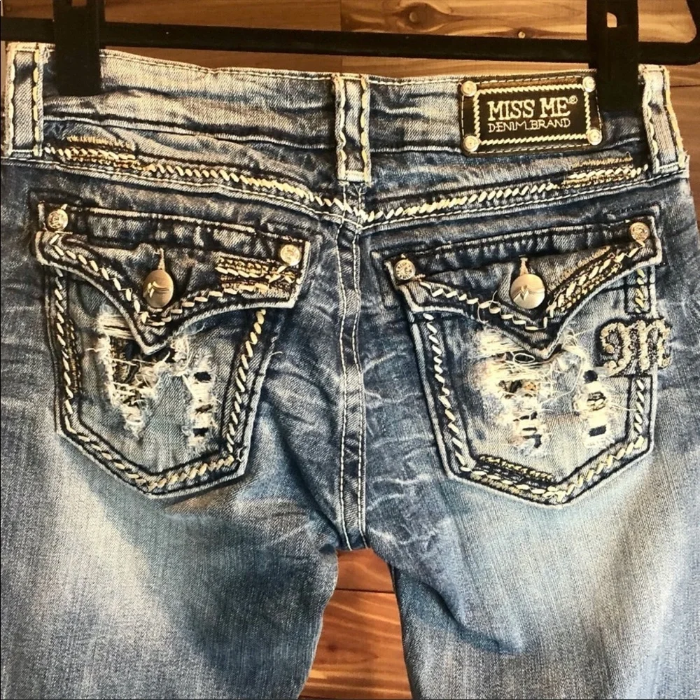 Miss Me Denim Bootcut Jeans - Picture 3 of 13